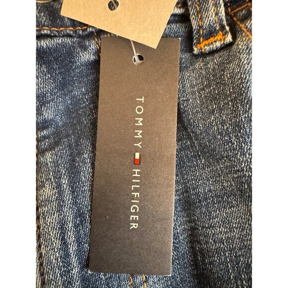 NWT Tommy Hilfiger 32X30 Mens Straight Fit Blue Denim Jeans - Picture 14 of 16